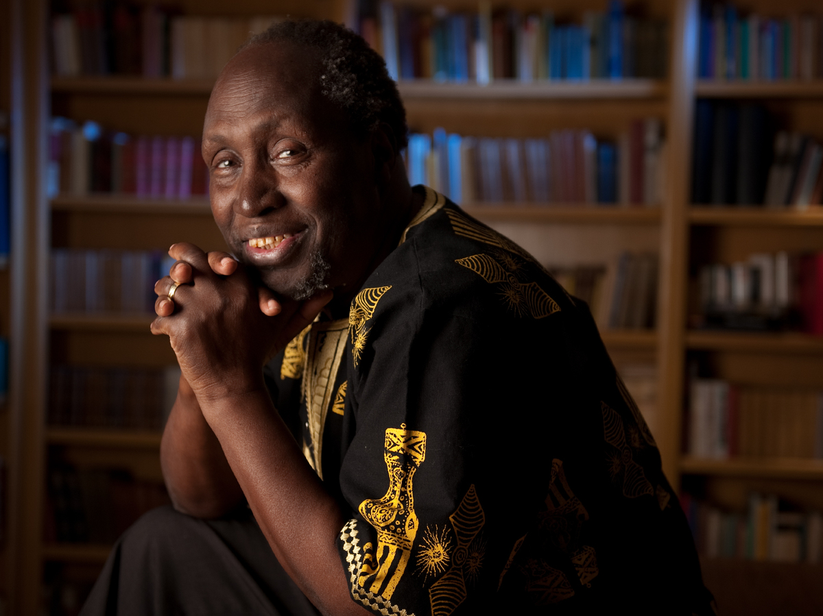 ngugi Ngugi wa Thiong'o, en av Kenyas ledende forfattere.